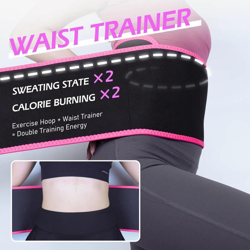 Smart Weighted Hula Hoop Set